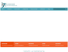 Tablet Screenshot of khronosfisioterapia.com